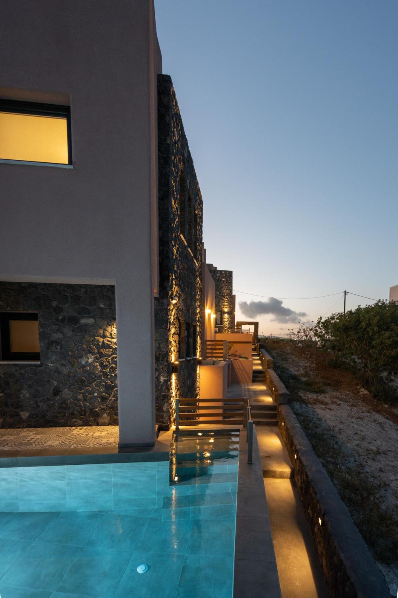 Golden Moments Luxury Stone Villas A Messaria  Exterior photo